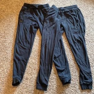 Black under armour joggers. Size small